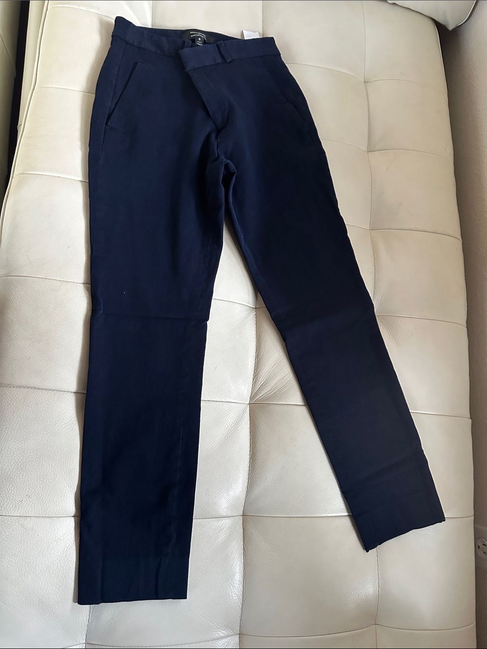 Banana Republic Navy Women's Tapered Dress Pants